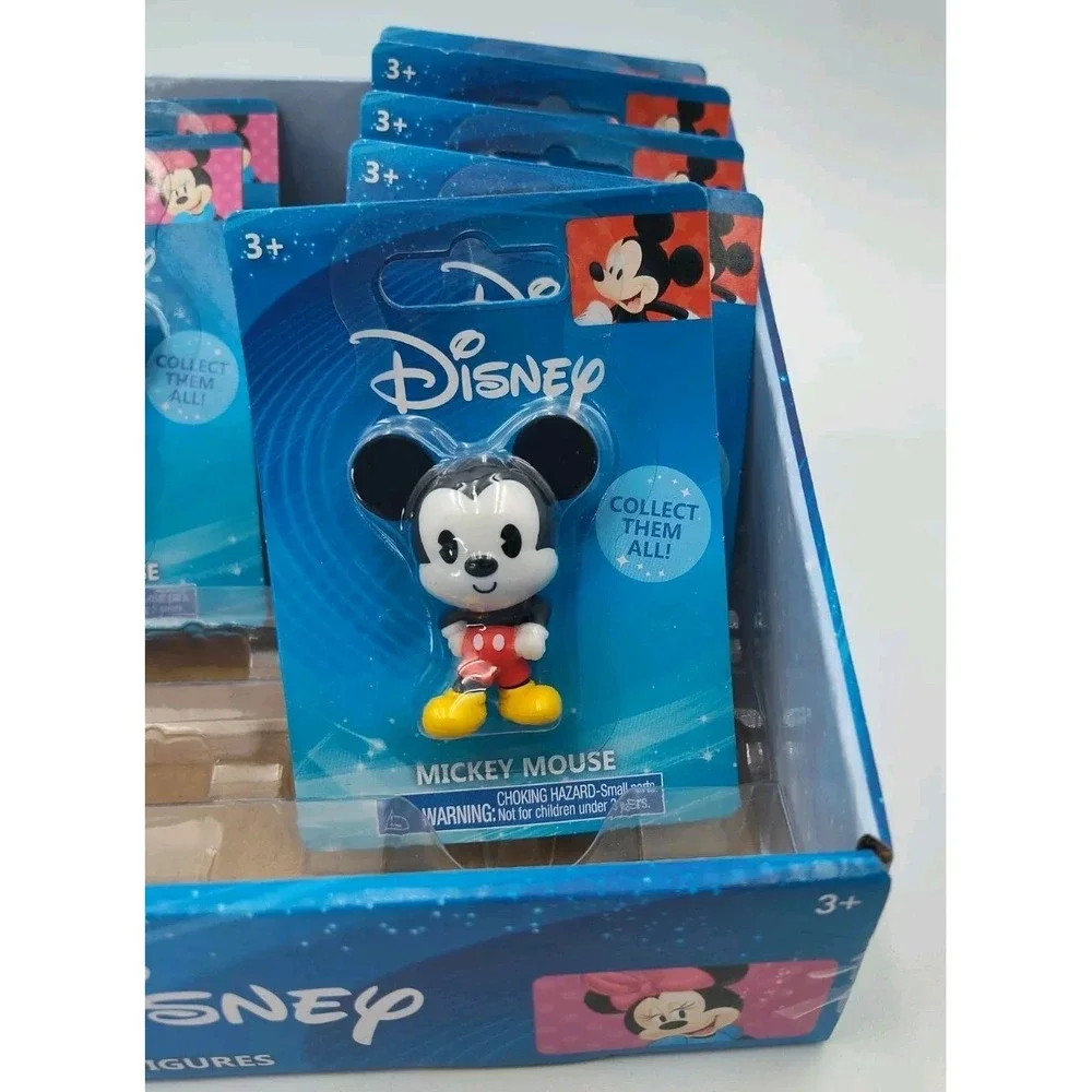 SET-7 +BOX Disney Mickey‎ Mouse Minnie Mouse Toy MiniSEE PIC